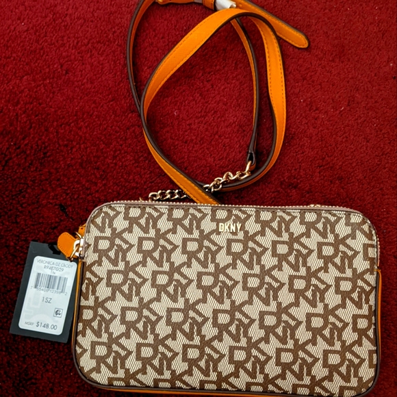 Dkny Bags Dkny Veronica Crossbody Double Zip Nwt Yellow Poshmark